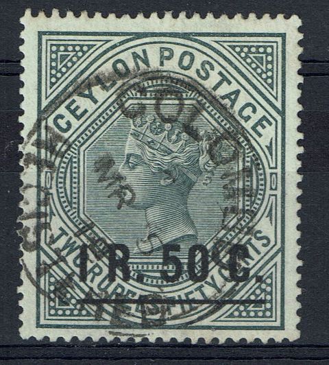 Image of Ceylon/Sri Lanka 254w FU